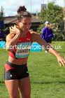 Heptathlon shot putt, 2025 EAP International Combined Events, Hexham, Northumberland.  Photo: David T. Hewitson/Sports for All Pics